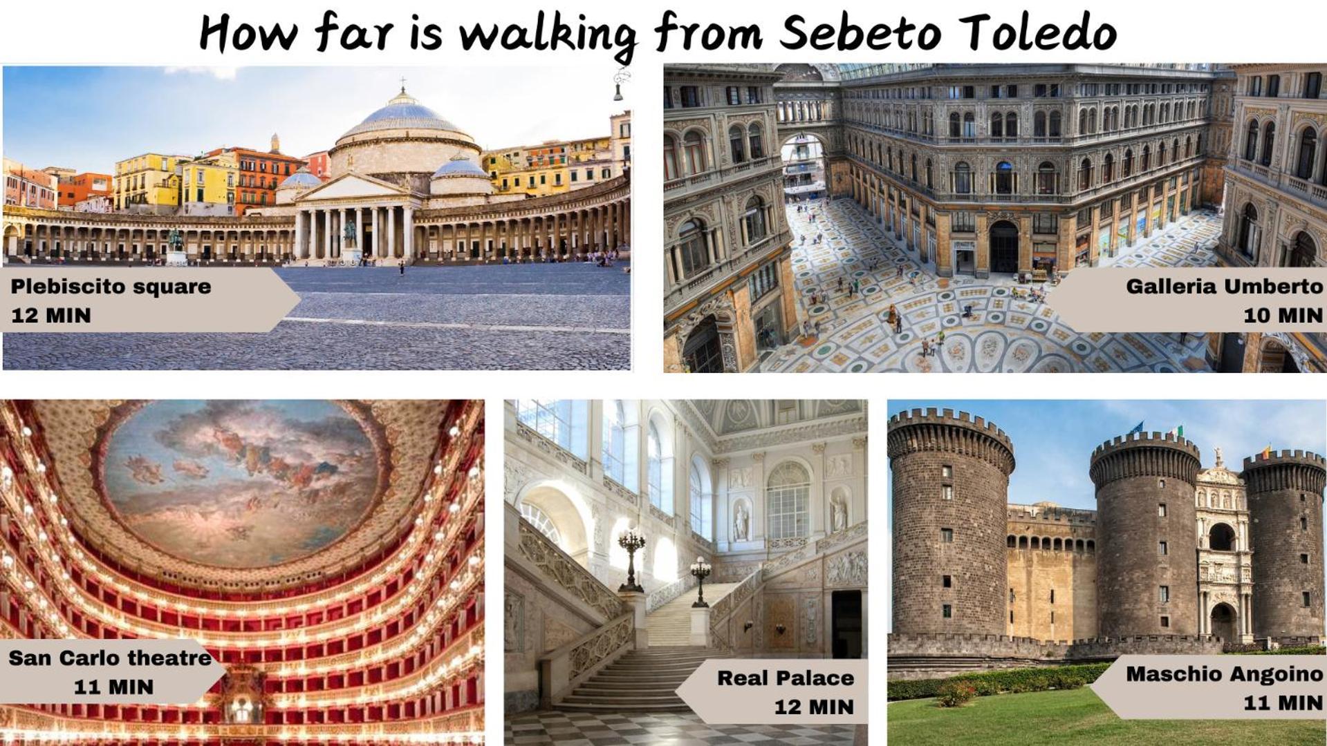 Апартаменты Sebeto Toledo Неаполь Экстерьер фото