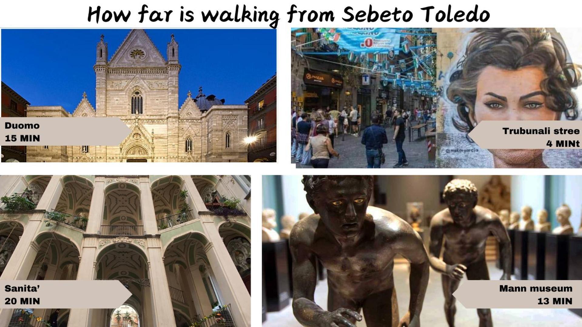 Апартаменты Sebeto Toledo Неаполь Экстерьер фото